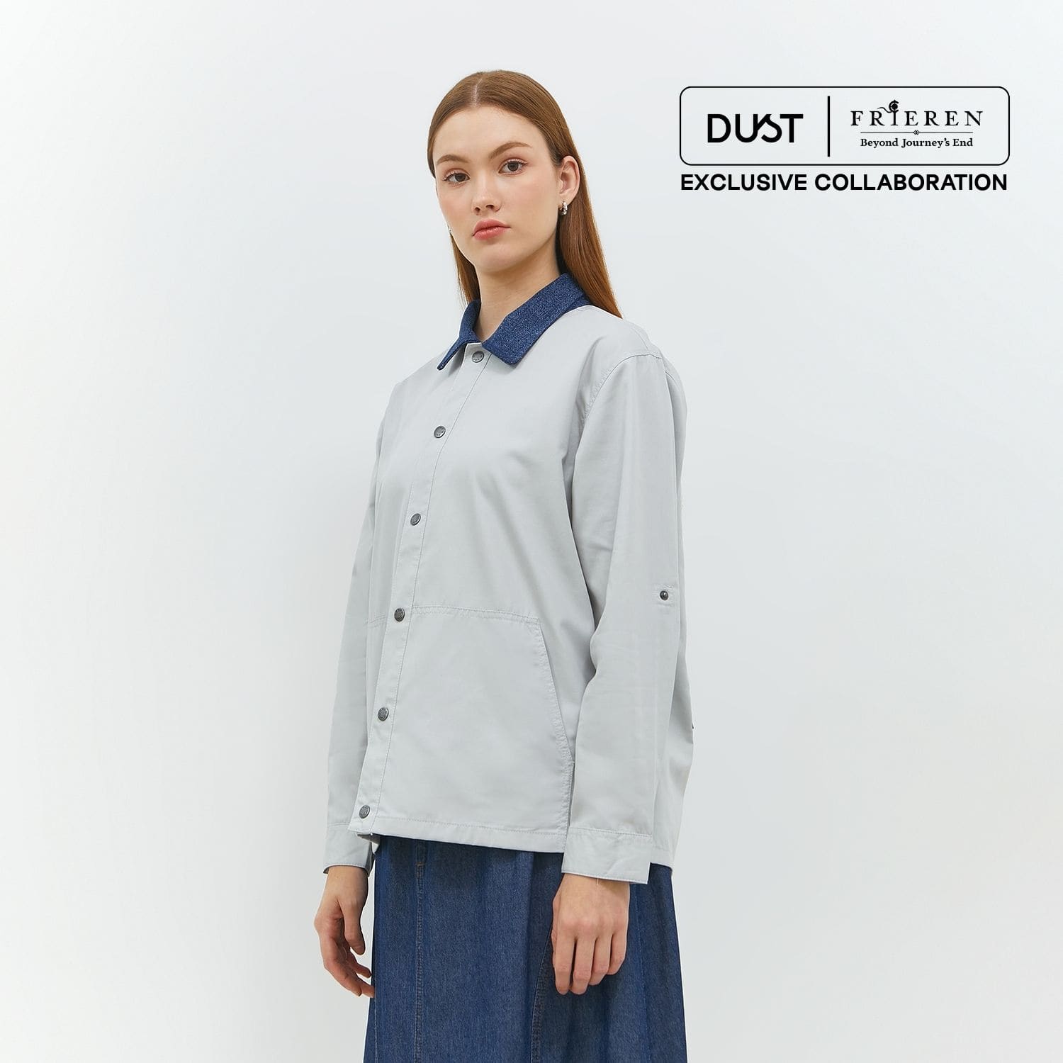DUST Shirt Jacket Frieren Abu TENCEL™ Comfease (D.6204-U)