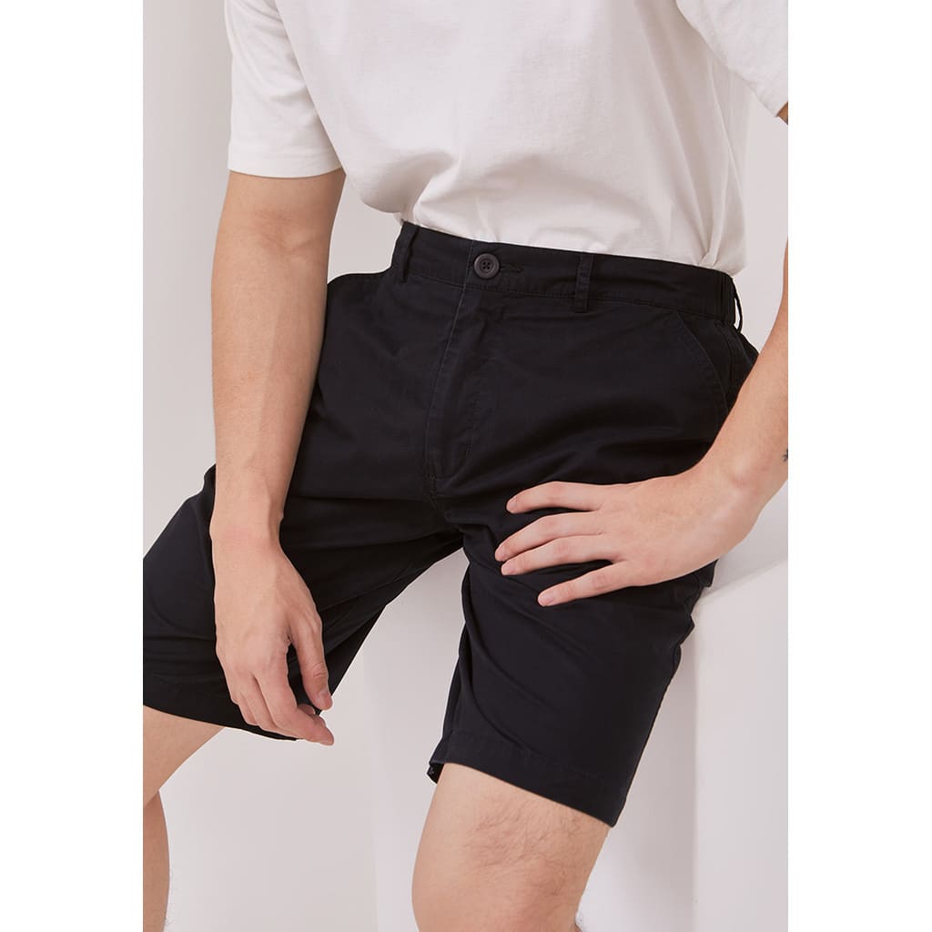 DUST Celana Short Pant Louie Hitam (DM.3401)