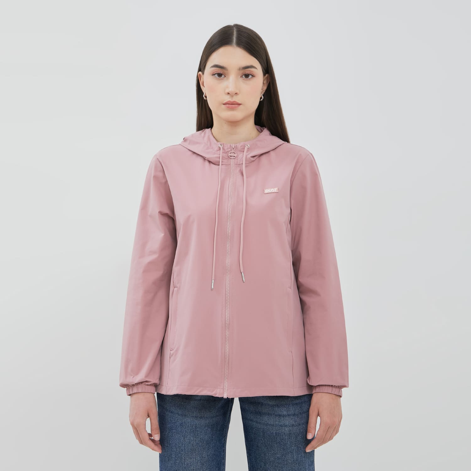 DUST Jaket Parasut Ravel Pink (D.56187)