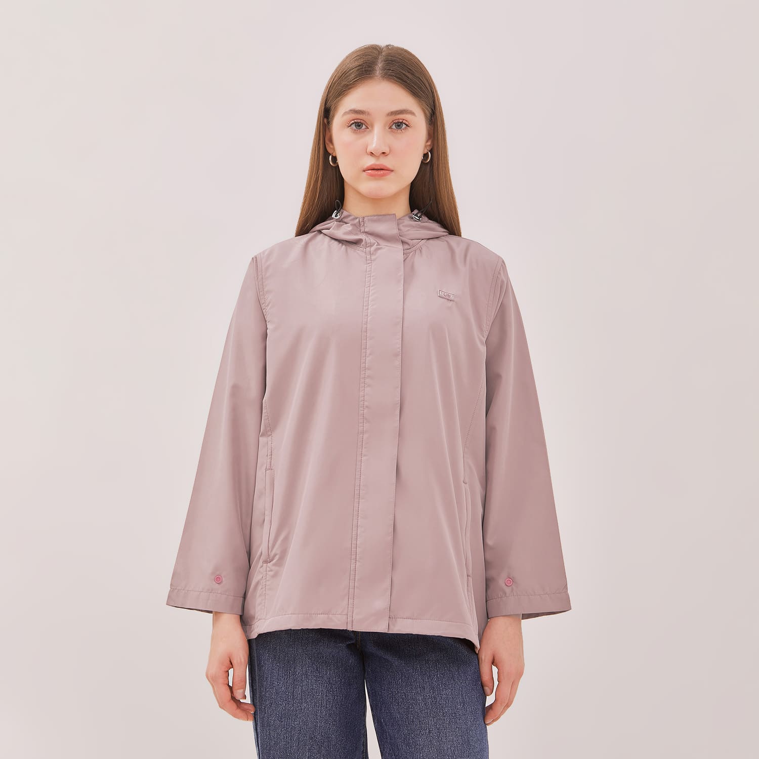 DUST Jaket Parasut Gami Pink (D.56182)