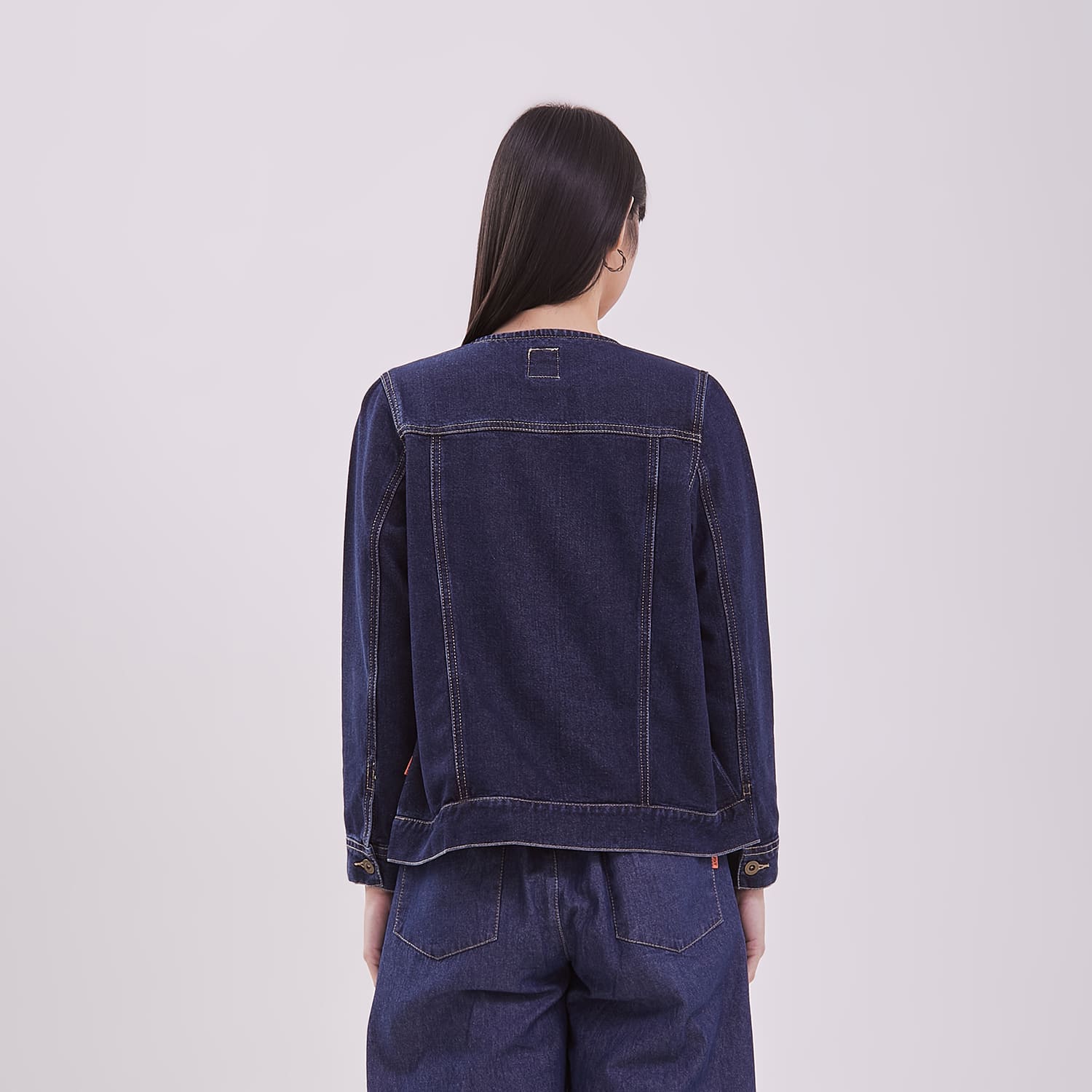 DUST Jaket Ladika Navy (D.61123)