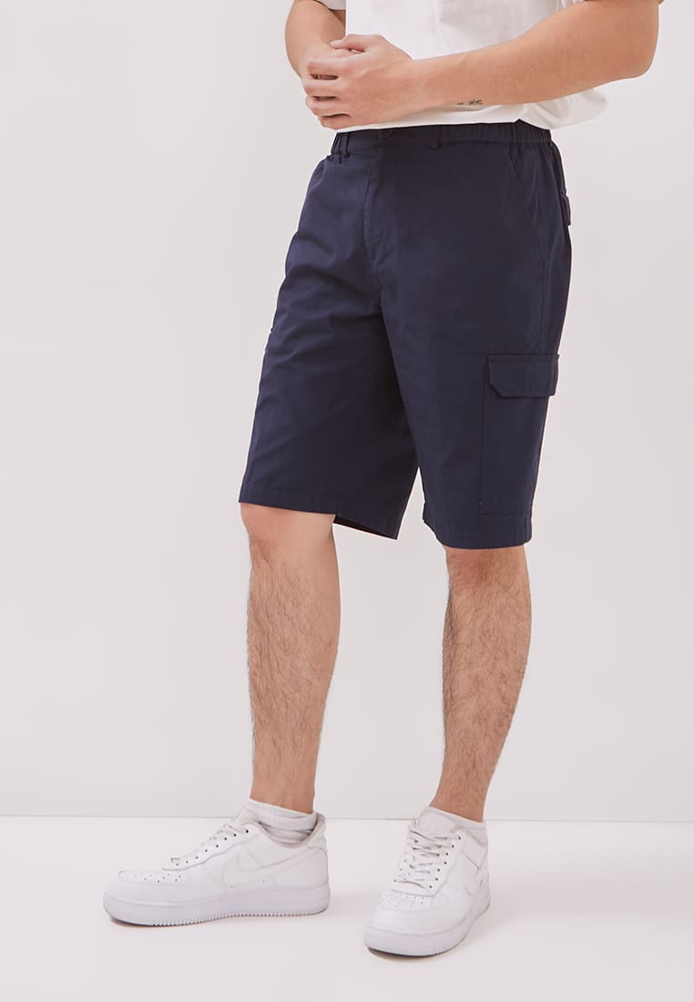 DUST Celana Short Pant Oliver Navy (DM.3402)