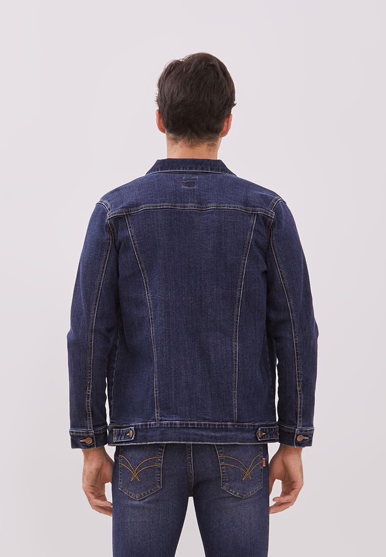 DUST Jaket Denim Danuar Blue (DM.6114)