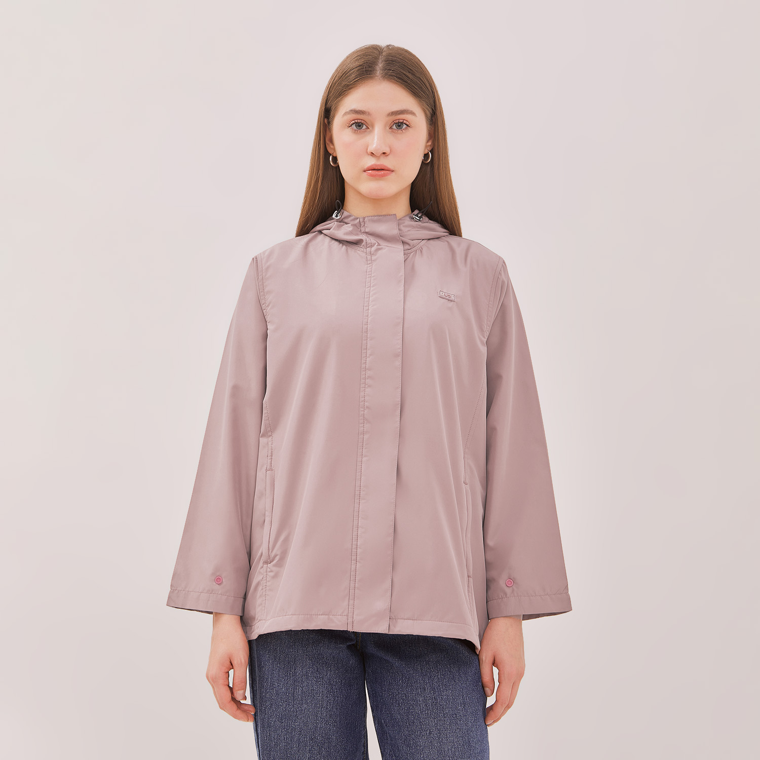 DUST Jaket Parasut Gami Pink (D.56182)
