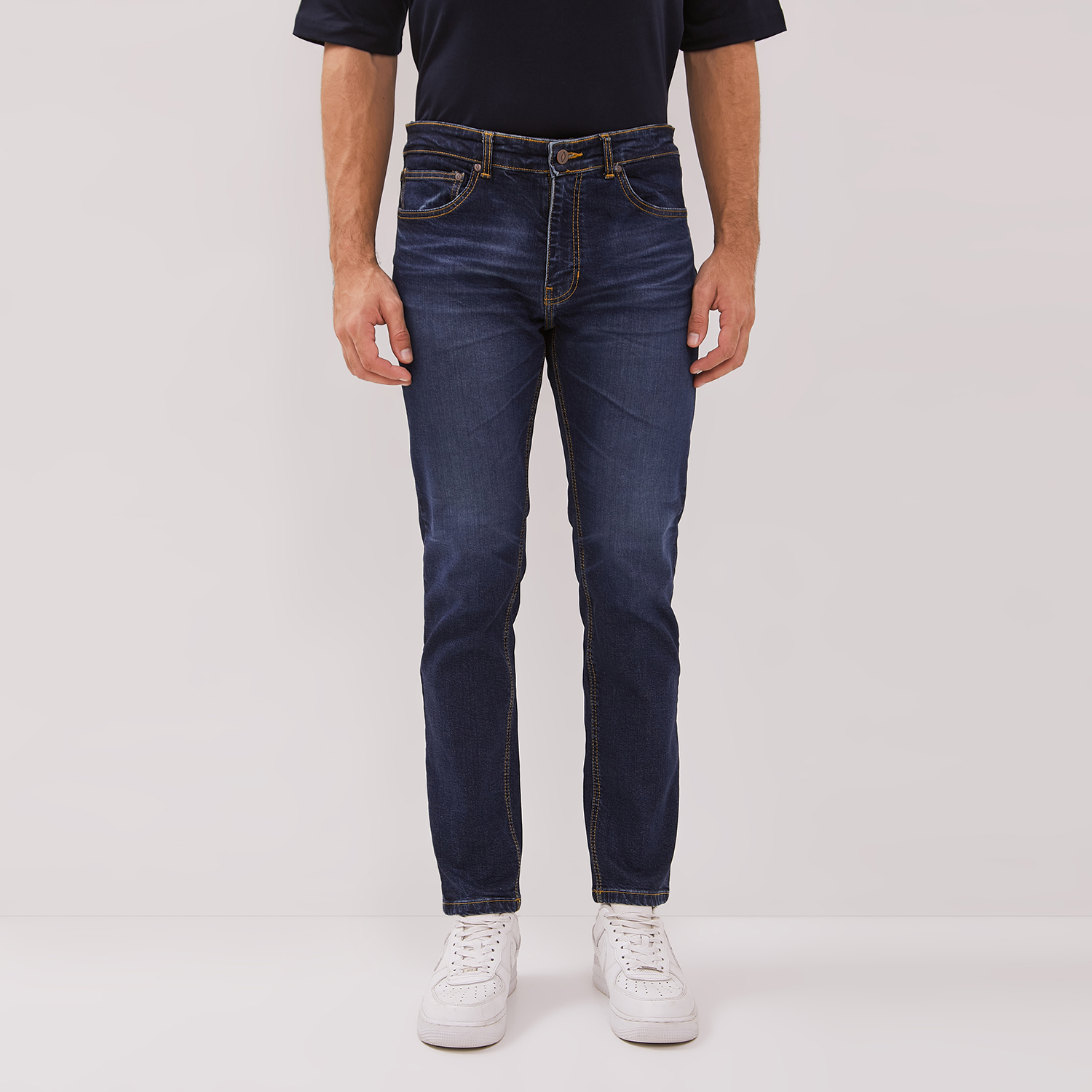 DUST Celana Slim Jeans Shankara Dark Blue (DM.3725)