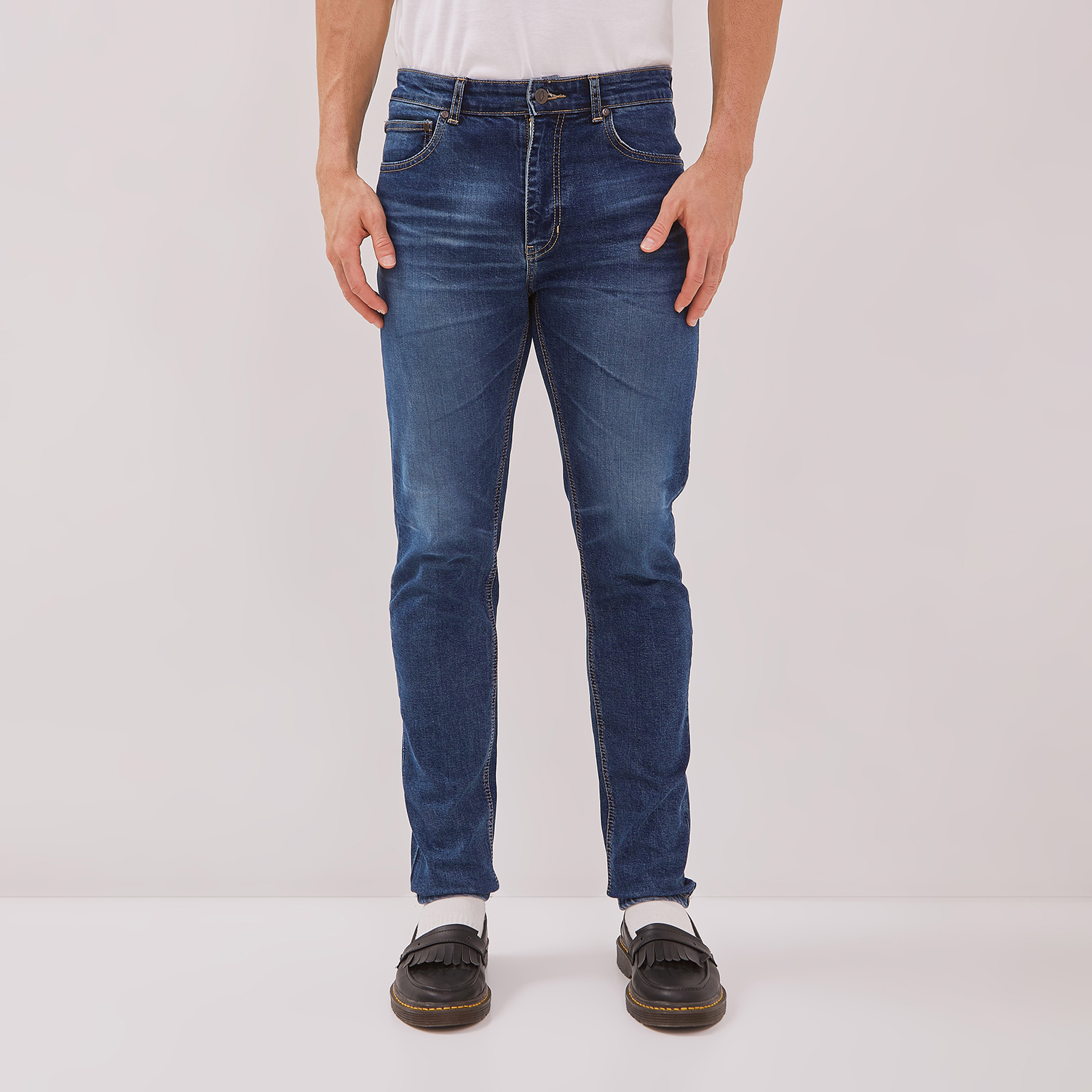 DUST Celana Slim Jeans Dinata Blue (DM.3728)