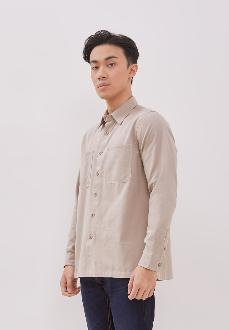 DUST Shirt Jacket Mahija Cream (DM.6202)